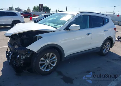 2017 Hyundai Santa Fe Sport 2.0T from USA, damaged, VIN 5XYZU4LA5HG484194